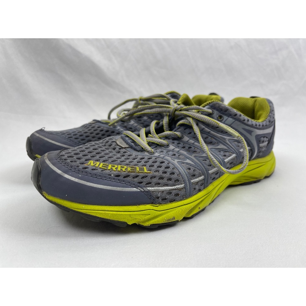 Merrell Mix Master Move Glide 2 Womens 9.5 Grey Yellow Trail Running J06338
